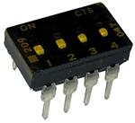 CTS Electronic Components 209-4LPSTFD Enlarged Image