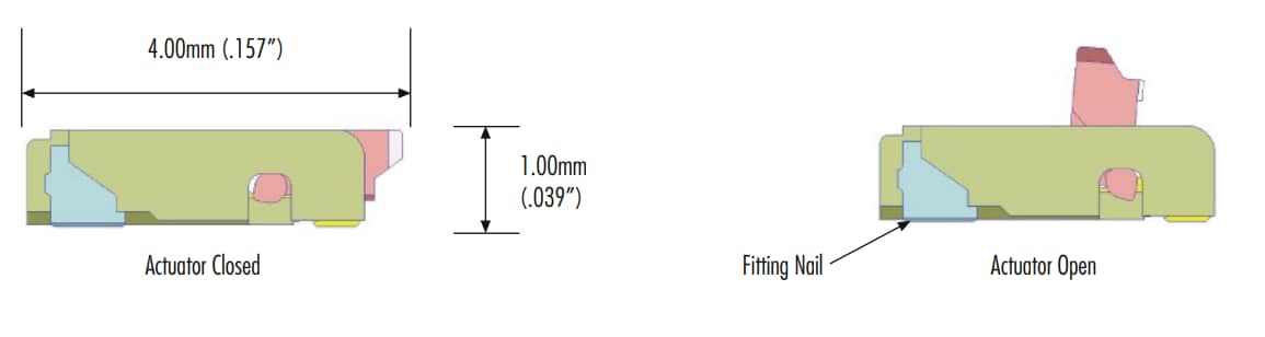 Molex 0.5mm FPC Connector with Dual Contact