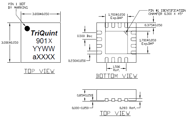 Qorvo TQP3M9018 & TQP3M9019 High Linearity LNAs
