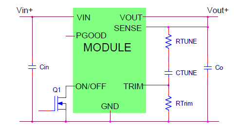 OmniOn Power 12A Non-Isolated Pico DLynx™DC-DC Power Modules