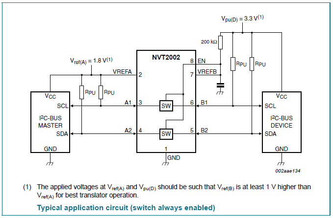 NXP Semiconductors NVT2006/08/10 Voltage-Level Translators