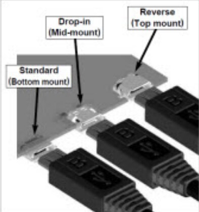 Hirose Electric ZX62 Micro-USB Connectors