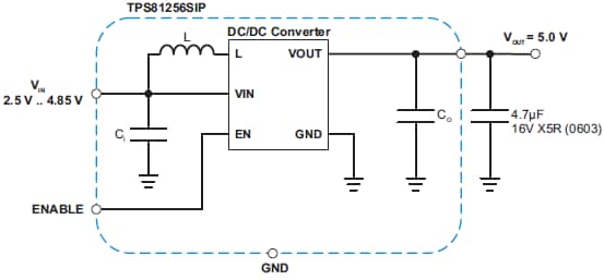 Texas Instruments TPS81256  Step-Up Converter &  Evaluation Module