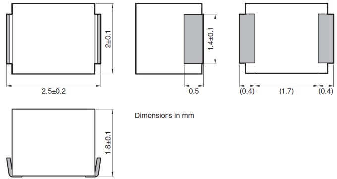 TDK NLCV Wound Ferrite Inductors