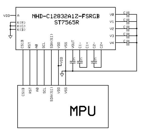 Block Diagram - Newhaven Display COG Liquid Crystal Display Module