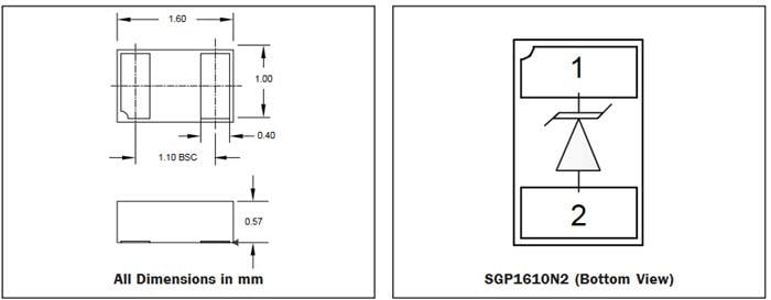 Semtech μClamp®xx71P High-Power TVS Diodes