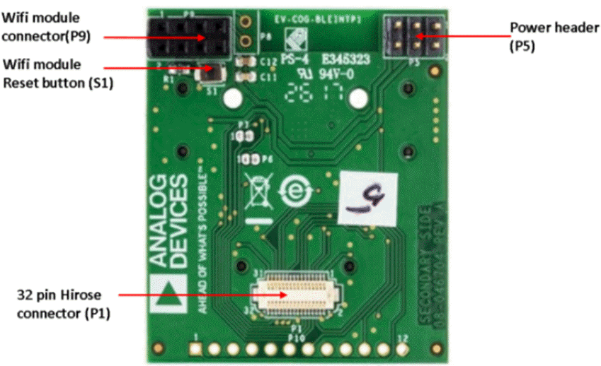 Analog Devices Inc. EV-COG-BLEINTP1Z RF Interposer Board