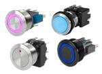 Schurter MSM Metal Line Switches w/ Enhanced Luminous Ring