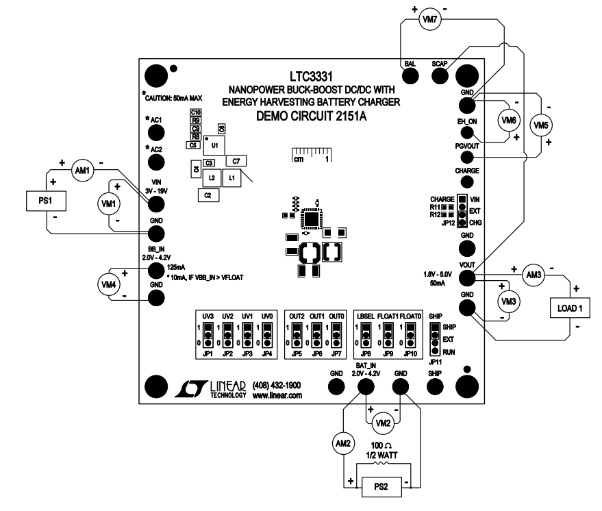 Location Circuit - Analog Devices Inc. LTC333x Demonstration Board for LTC333x Converters
