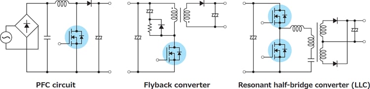 Toshiba π-MOS IX Planar Power MOSFETs