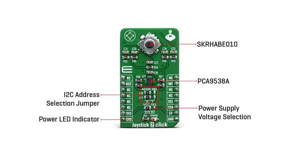 Mikroe Joystick 2 Click