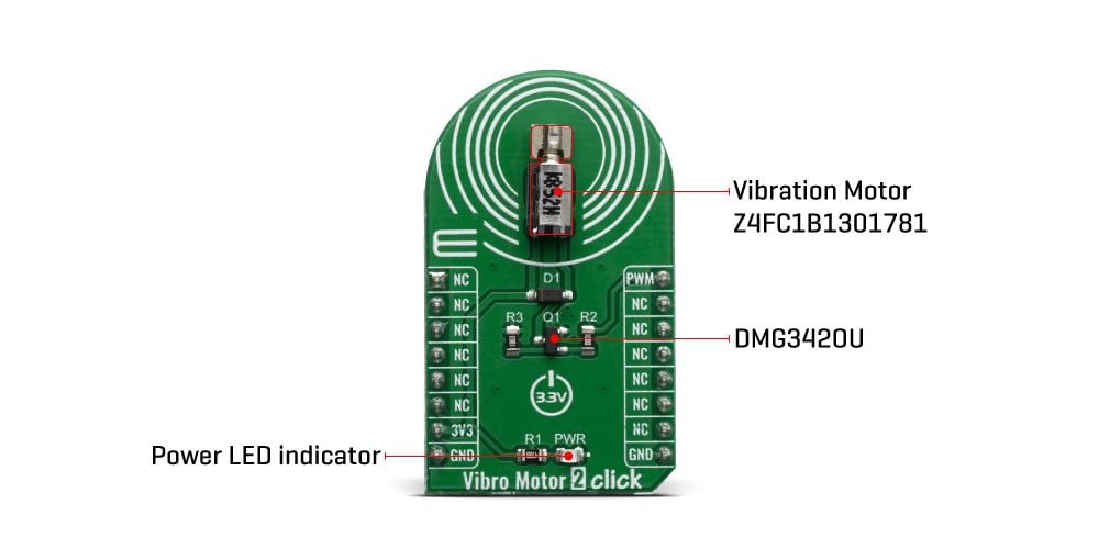 Mikroe Vibro Motor 2 Click
