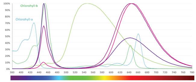 Performance Graph - Lumileds LUXEON SunPlus 35 Line LEDs
