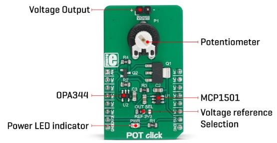 Mikroe MIKROE-3402 POT Click