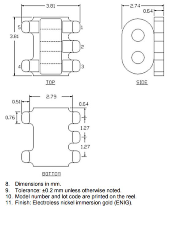 MACOM MABA-011103 Auto Transformer