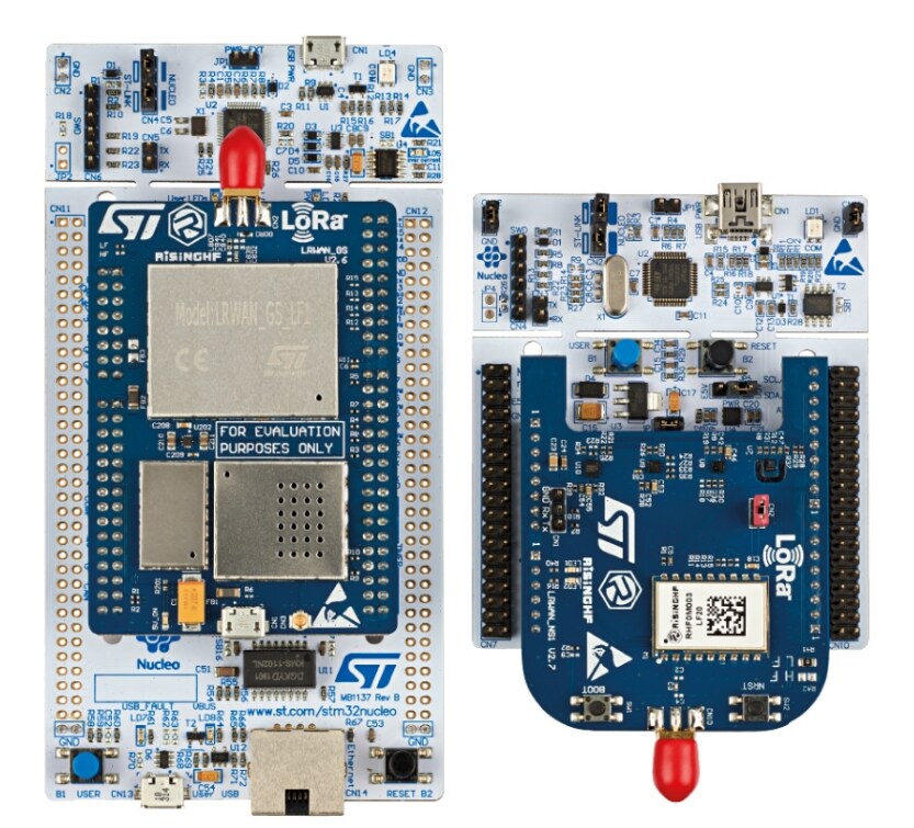 Location Circuit - STMicroelectronics P-NUCLEO-LRWAN3 STM32 Nucleo Pack