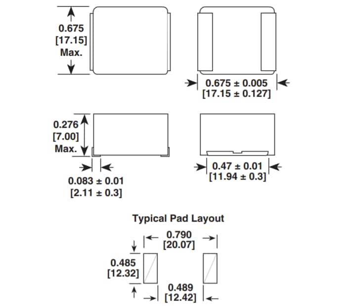 Chart - Vishay IHLP-6767GZ-8A Automotive Inductors