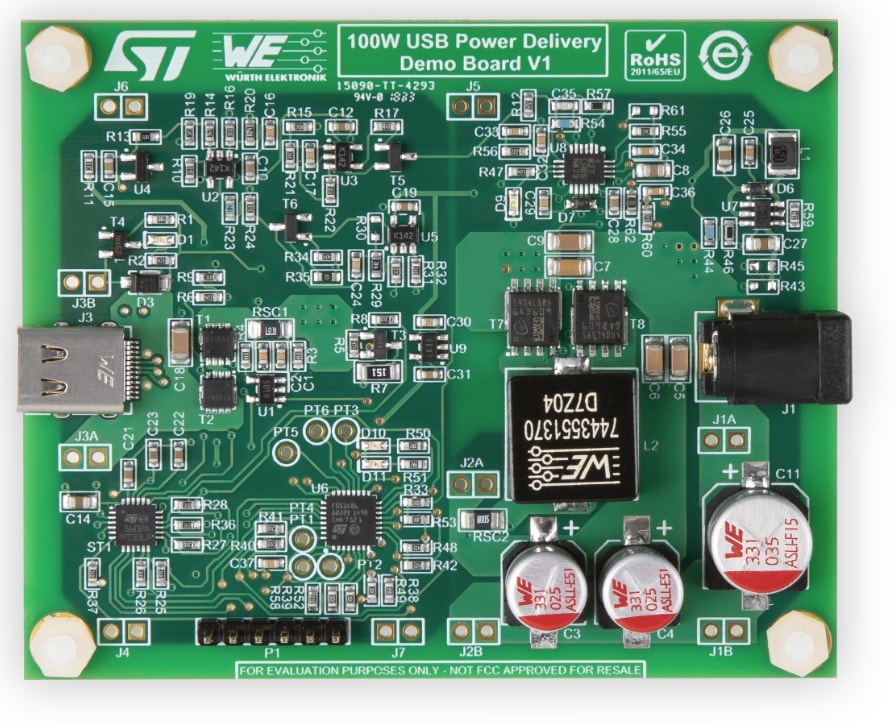 Chart - Würth Elektronik USB Type-C™ Development Kit