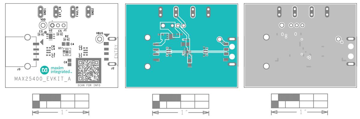 Location Circuit - Analog Devices Inc. MAX25400EVKIT Evaluation Kit