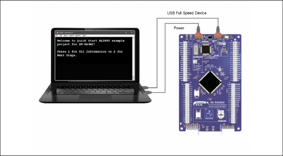 Renesas Electronics EK-RA6M2 Evaluation Kit for RA6M2 MCU Group
