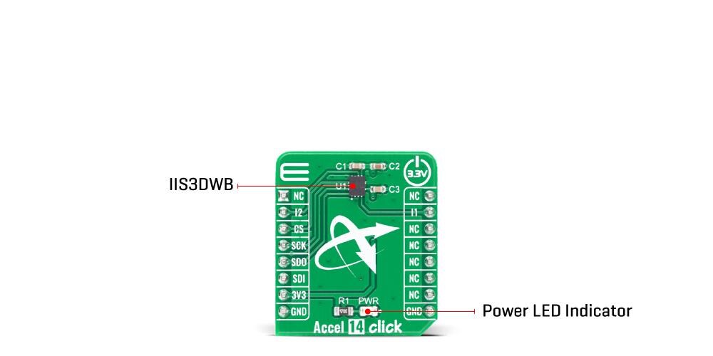 Block Diagram - Mikroe Accel 14 Click