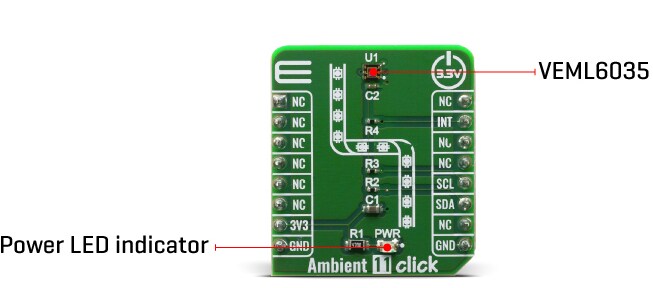 Block Diagram - Mikroe Ambient 11 Click