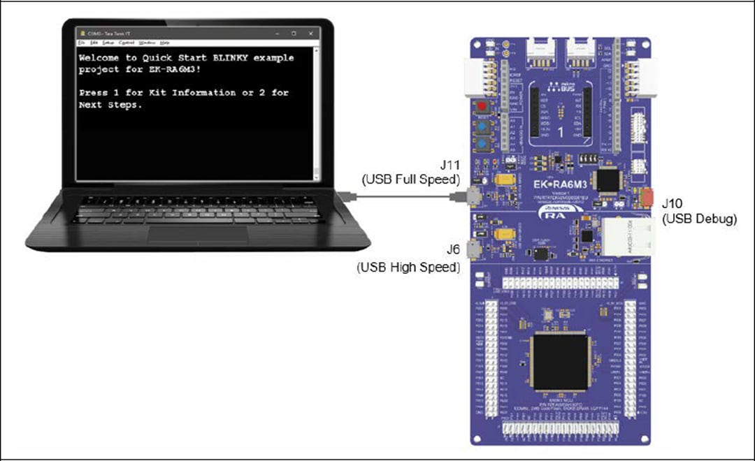Renesas Electronics EK-RA6M3 Evaluation Kit for RA6M3 MCU Group