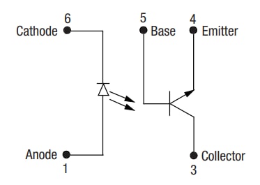 Block Diagram - Skyworks Solutions Inc. OLI249 Radiation Tolerant Optocoupler