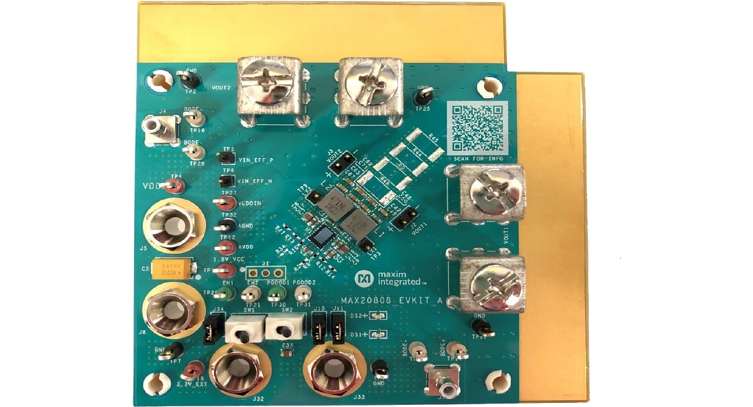 Analog Devices / Maxim Integrated MAX20808EVKIT Evaluation Kit