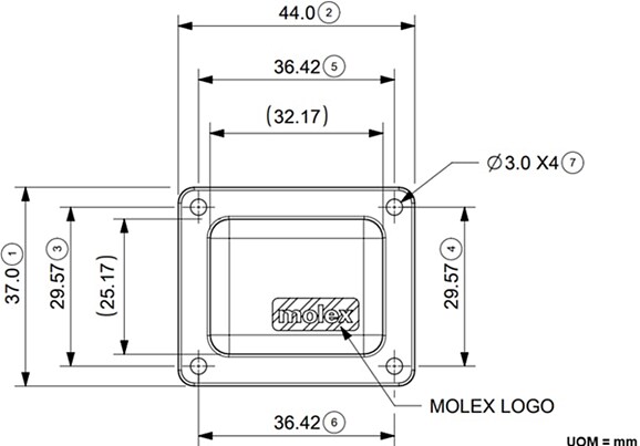 Molex On-Metal Wi-Fi Antenna
