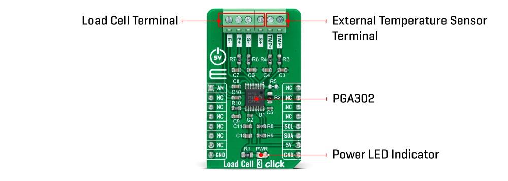 Mikroe Load Cell 3 Click