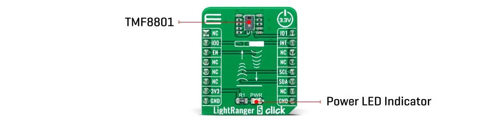 Mikroe LightRanger 5 Click