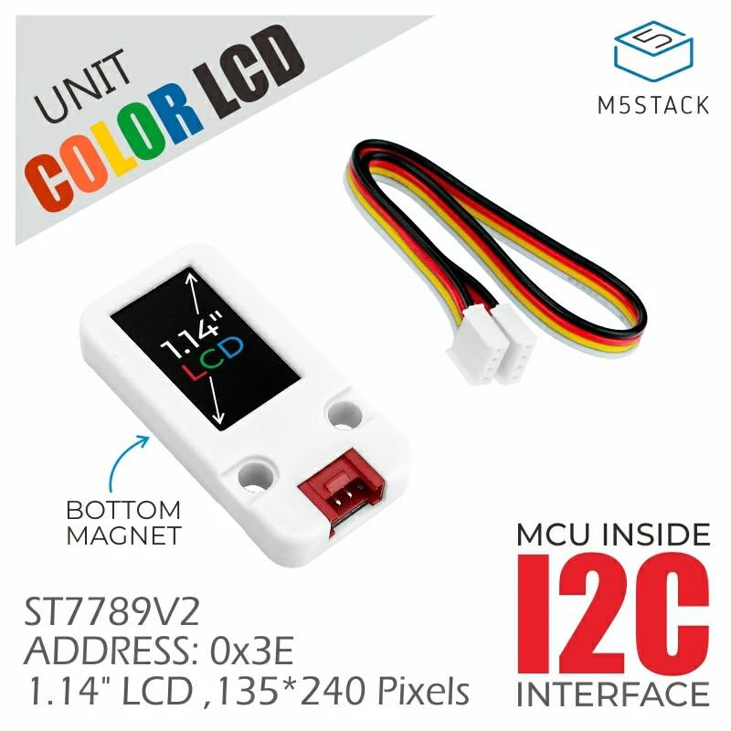 Infographic - M5Stack LCD Unit 1.14