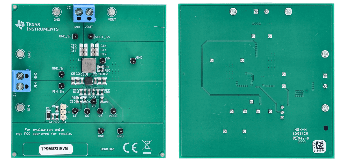 Texas Instruments TPS568231EVM Evaluation Module