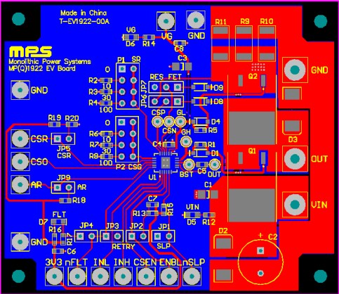 Monolithic Power Systems (MPS) MPQ1922 Automotive H-Bridge Gate Drivers