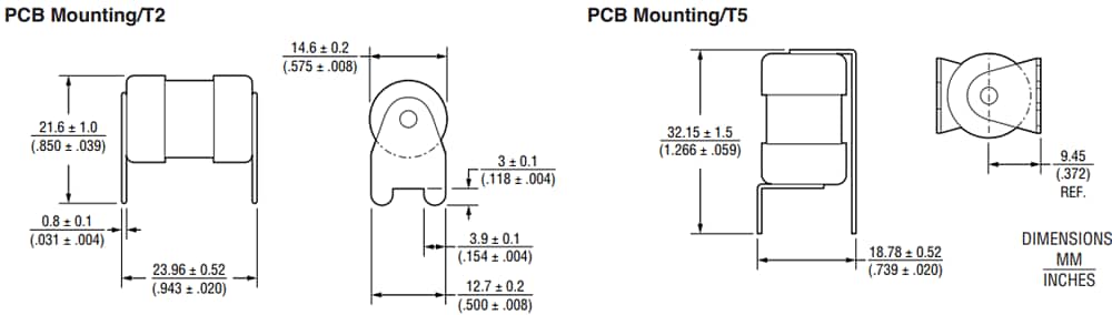 Bourns PF-N POWrFuse™ Telecom Power Fuses