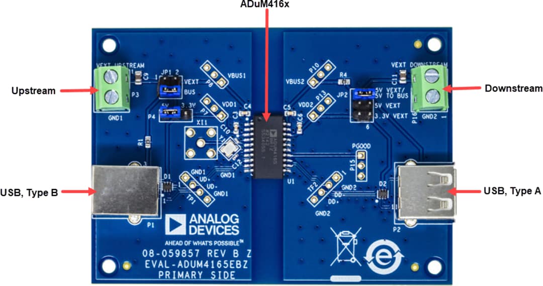 Analog Devices Inc. EVAL-ADuM4165 & EVAL-ADuM4166 Evaluation Boards