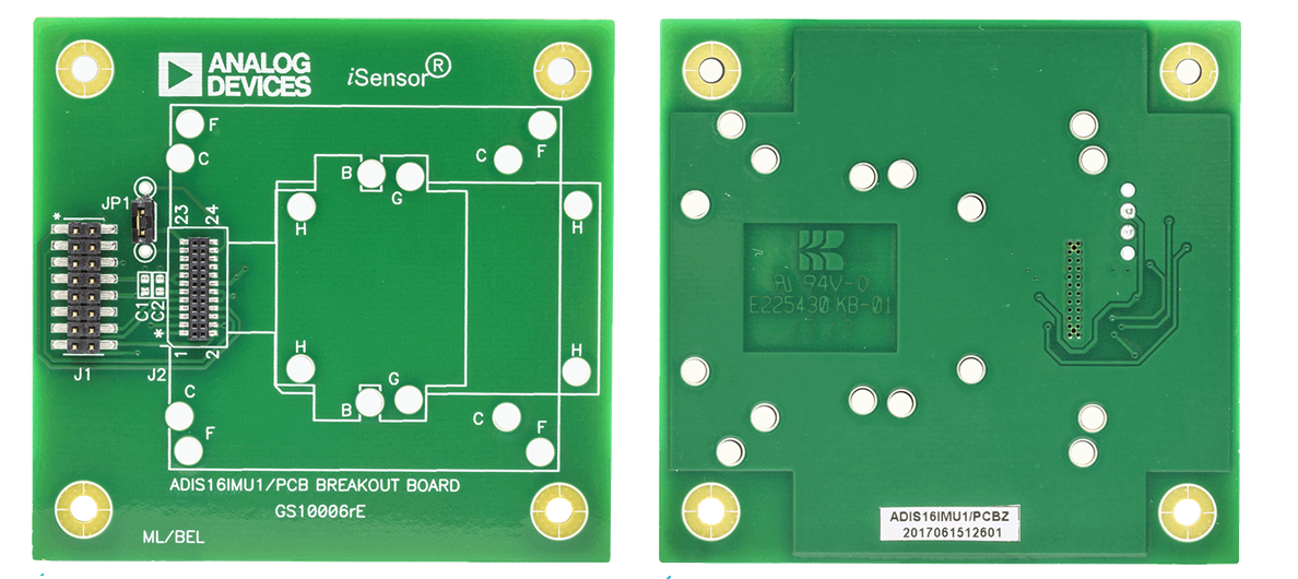 Analog Devices Inc. ADIS16IMU1/PCBZ Breakout Board