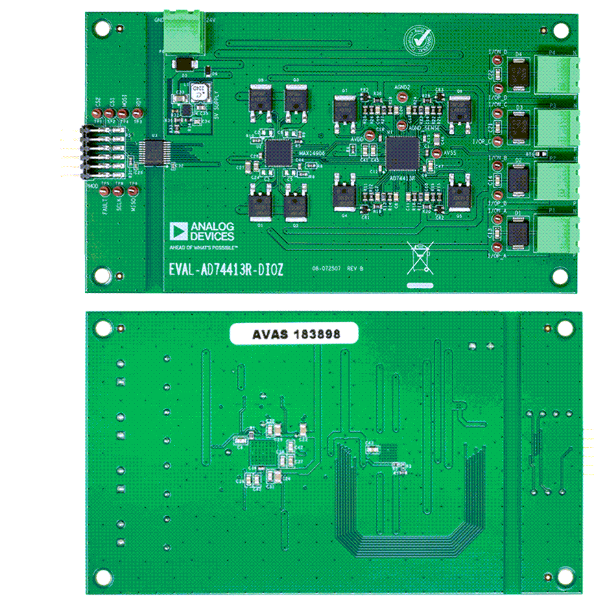 Analog Devices Inc. EVAL-AD74413R-DIOZ Evaluation Board