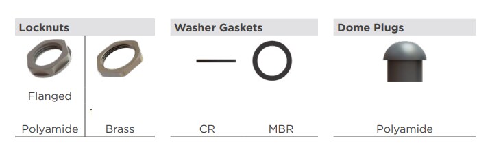 TE Connectivity / Entrelec Cable Glands & Accessories