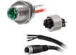 M12 K-Code Panel Mount Connectors