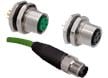 M12 D-Code Connectors & Cable Assemblies