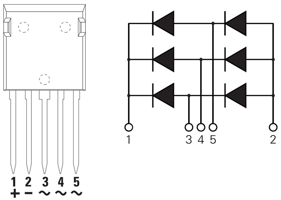 Chart - IXYS DPF30U200FC 200V 30A 3-Phase Bridge Rectifier