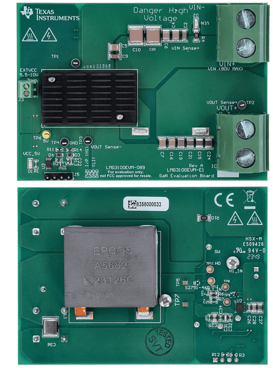 Texas Instruments LMG3100EVM-089 Evaluation Module