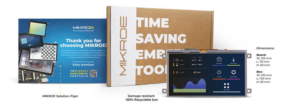 Mikroe MIKROE-6159 Mikromedia 5 for STM32F7 Resistive FPI