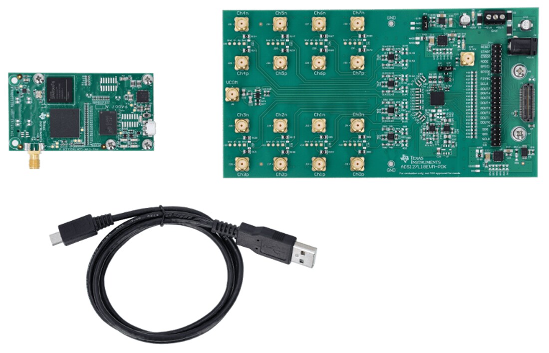 Chart - Texas Instruments ADS127L18EVM-PDK Evaluation Module (EVM)