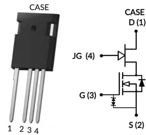 Application Circuit Diagram - onsemi UG4SC 750V 8.4mΩ Combo-FETs