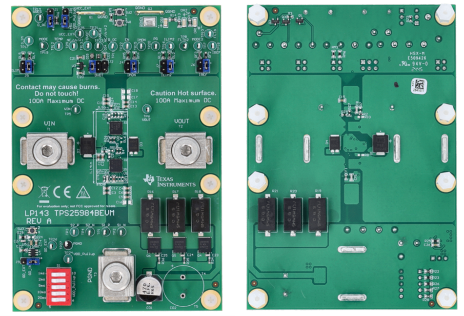 Texas Instruments TPS25984BEVM Evaluation Module