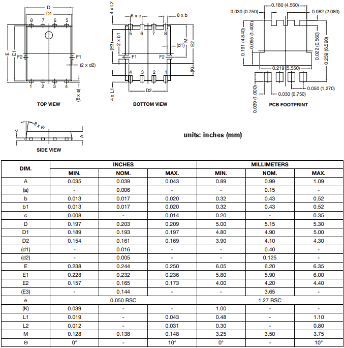 Mechanical Drawing - Vishay Semiconductors SS20KH170 Schottky Barrier Rectifiers