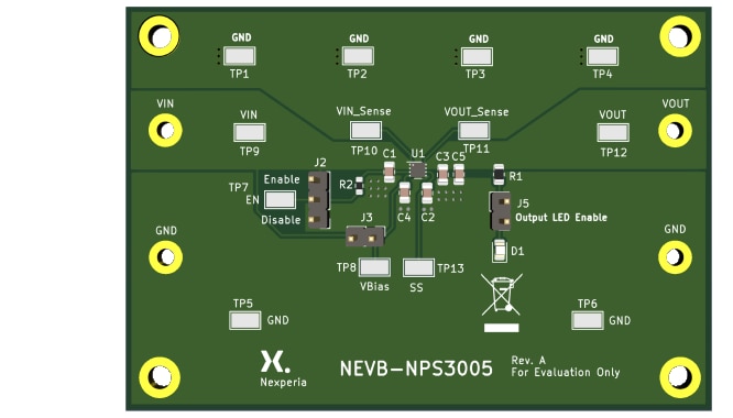 Nexperia NEVB-NPS3005 Evaluation Board